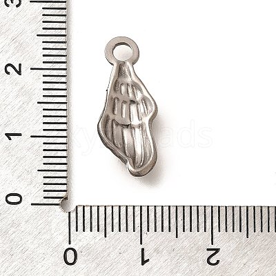 304 Stainless Steel Pendants STAS-P381-05P-1