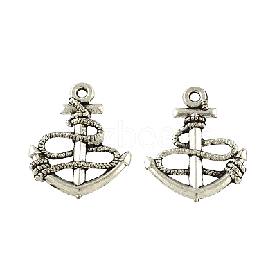 Tibetan Style Zinc Alloy Pendants TIBEP-R334-244AS-RS-1