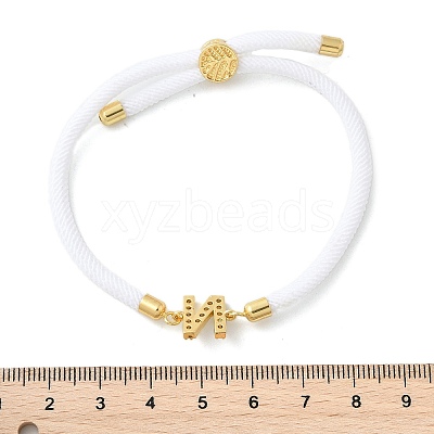 Adjustable Nylon Cord Bracelets BJEW-C096-01G-14-1