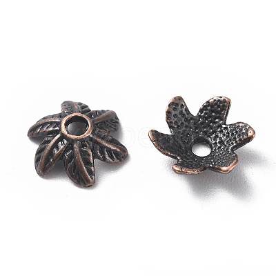 Tibetan Style Bead Caps LS-TIBEB-LF9396YKG-R-LF-1