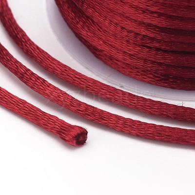 Nylon Satin Rattail Cords NWIR-L006-2mm-05-1