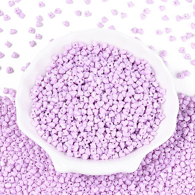 Baking Paint Glass Seed Beads SEED-N007-30J-1