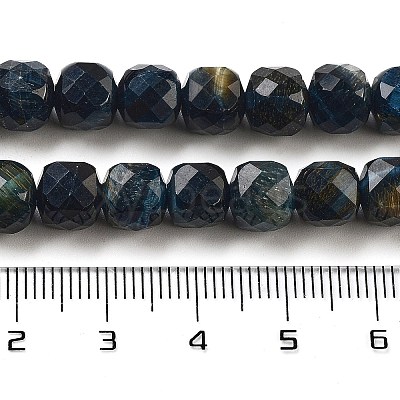 Natural Tiger Eye Dyed Beads Strands G-H028-A01-03-1