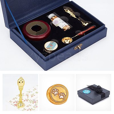Wax Seal Stamp Set AJEW-WH0162-46-1