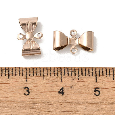 304 Stainless Steel Connector Charms STAS-P363-01RG-1