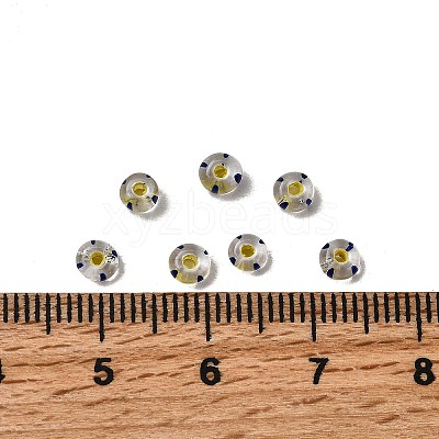 Transparent Stripe Glass Seed Beads LS-GLAA-NH0001-06G-1