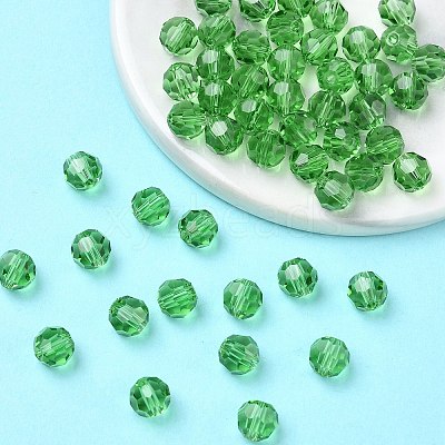 Imitation Austrian Crystal Beads SWAR-F021-8mm-214-1