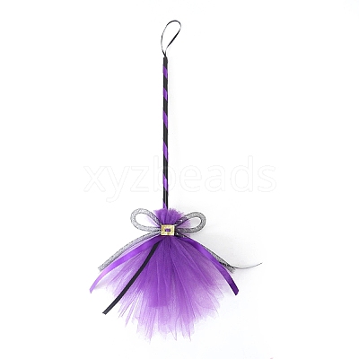Halloween Witch Broom Ornament PW-WG20721-02-1
