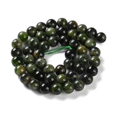Natural Green Diopside Beads Strands G-NH0031-01B-1