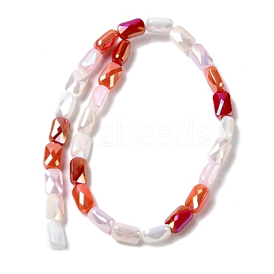 Electroplate Glass Beads Strands EGLA-P065-02A-06-1