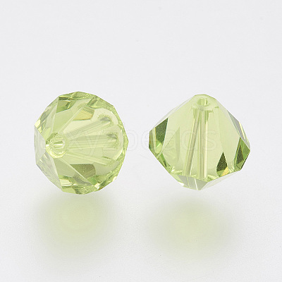 Imitation Austrian Crystal Beads SWAR-F022-10x10mm-252-1