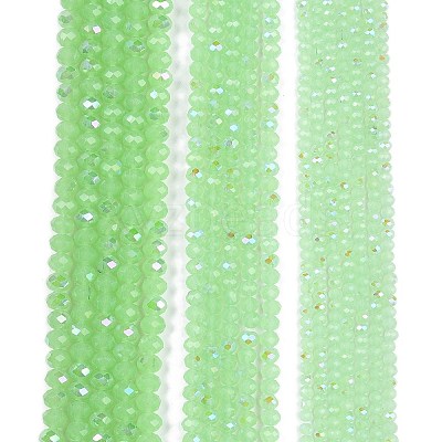 Electroplate Glass Beads Strands EGLA-A044-J8mm-L01-1