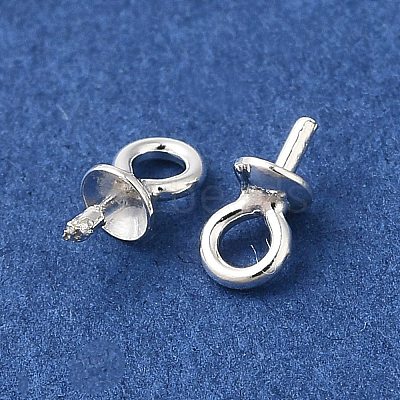 925 Sterling Silver Pendant Bails STER-E050-08S-E-1