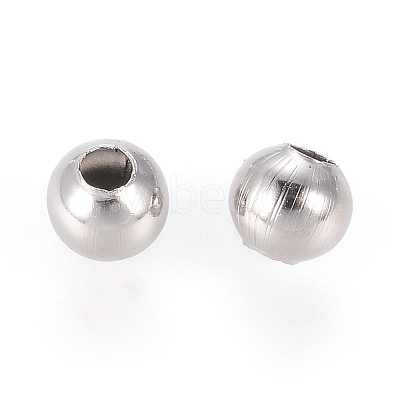Tarnish Resistant 304 Stainless Steel Beads STAS-G230-P04-1
