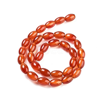 Natural Carnelian Beads Strands G080-1
