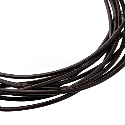 Leather Cord Necklace Making NJEW-A280-2.0mm-02-1