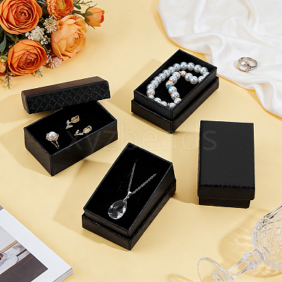 48Pcs Cardboard Jewelry Boxes CBOX-BC0001-55-1