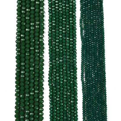 Opaque Solid Color Imitation Jade Glass Beads Strands EGLA-A044-P4mm-D09-1