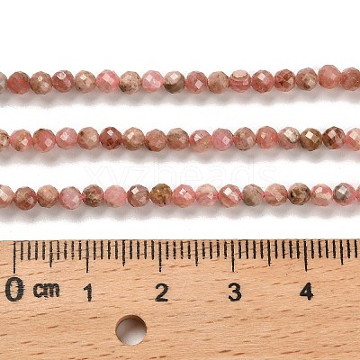 Natural Argentina Rhodonite Beads Strands G-B107-A04-04-1