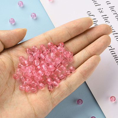 Transparent Acrylic Beads MACR-S370-A6mm-704-1