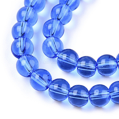 Transparent Glass Beads Strands LS-GLAA-T032-T4mm-04-1