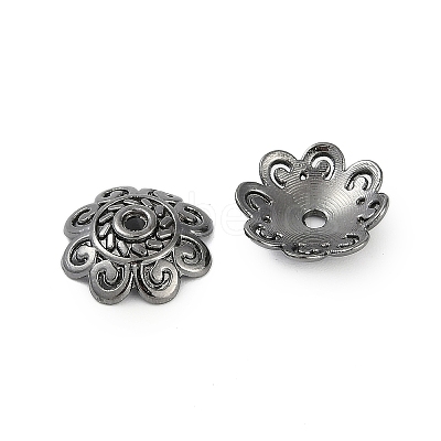 Tibetan Style Bead Caps TIBEB-00955-B-RS-1