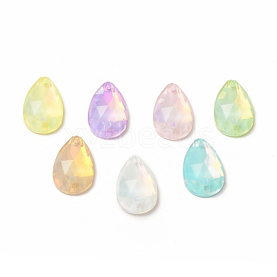 Mocha Effect Teardrop Shape Sew on Rhinestone GLAA-A024-04D-1