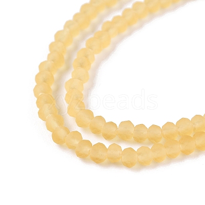 Transparent Glass Beads Strands EGLA-A044-T1mm-MD03-1