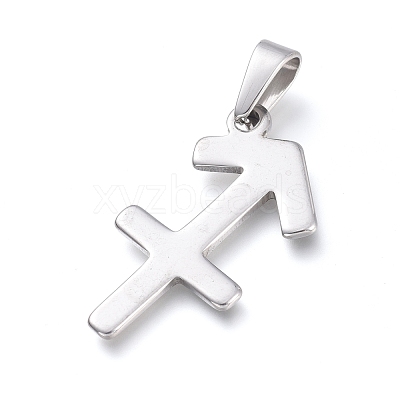 Non-Tarnish 304 Stainless Steel Pendants STAS-L210-06J-P-1