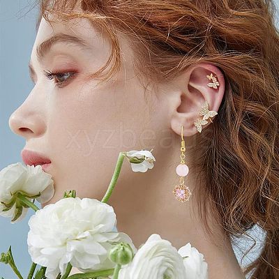 12Pcs 6 Style Rack Plating Brass Pendants KK-NB0001-74-1