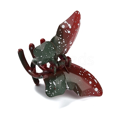 Plastic Claw Hair Clip OHAR-I022-01E-1