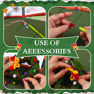 1Set Knitting Beginner Kits DIY-SC0026-86-1
