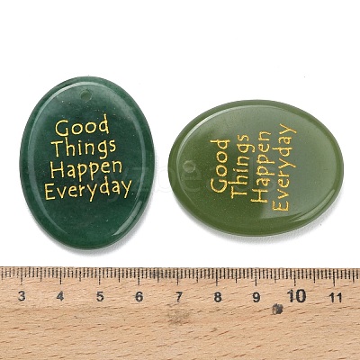 Natural & Synthetic Mixed Stone Pendants G-K353-06-1