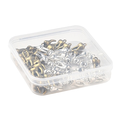 60PCS 2Colors Alloy Pendant FIND-DC0004-42-1
