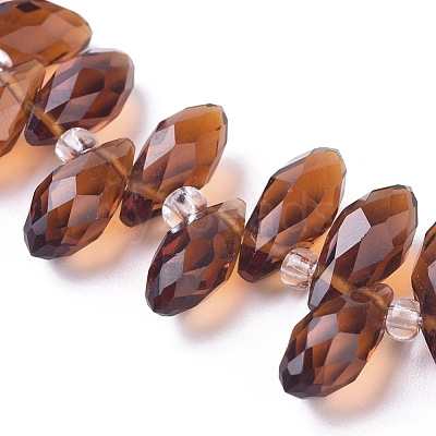 Crystal Glass Beads Strands GLAA-D033-27-1