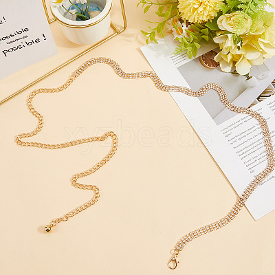 Iron Waist Body Chain AJEW-WH20022-58G-1