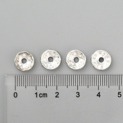 Iron Grade A Crystal Rhinestone Spacer Beads RB-A010-10MM-S-1