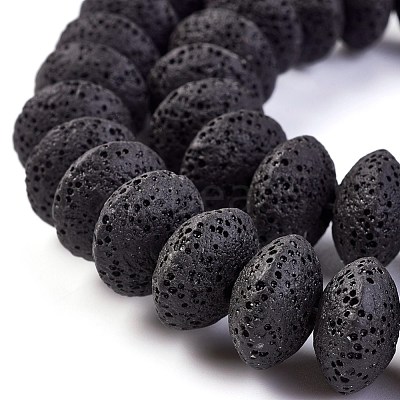 Natural Lava Rock Beads Strands G-I220-17B-02-1