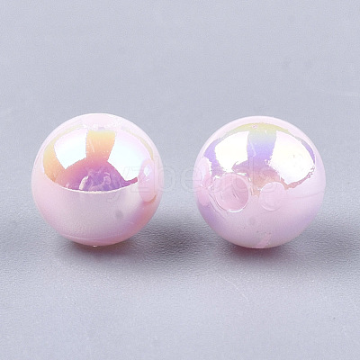 Plastic Beads OACR-S027-6mm-10-1