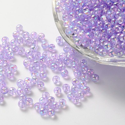 Eco-Friendly Transparent Acrylic Beads LS-PL732-1-1