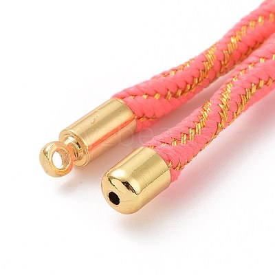Nylon Cord Silder Bracelets MAK-C003-03G-05-1