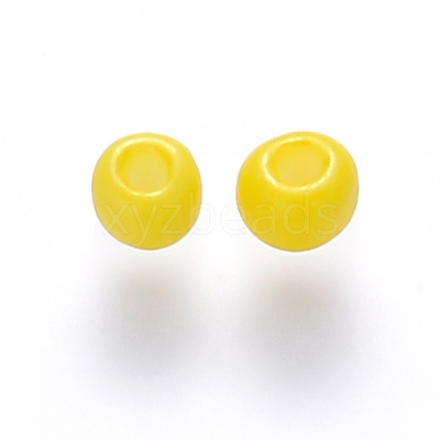 12/0 Baking Paint Glass Round Seed Beads SEED-S036-01A-05-1