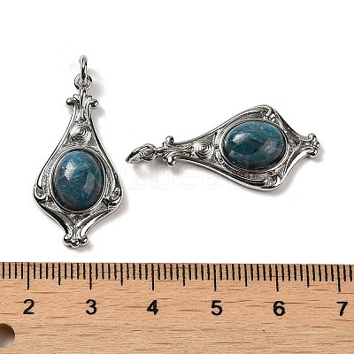 Natural Apatite Pendants G-C096-03P-07-1