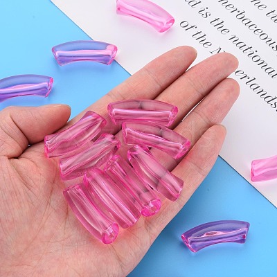 Transparent Acrylic Beads MACR-S372-001C-011-1