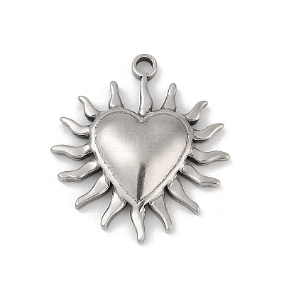 304 Stainless Steel Pendants LS-STAS-D366-01K-P-1