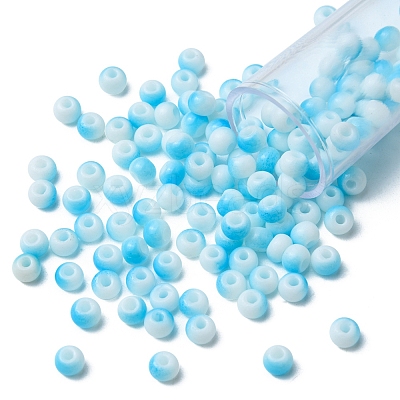 6/0 Opaque Glass Seed Beads SEED-YW0002-13H-1