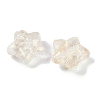 Transparent Spray Paint Glass Beads X1-GLAA-H035-02E-1