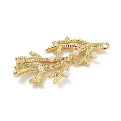 Rack Plating Brass Pendants X-KK-G515-67G-1
