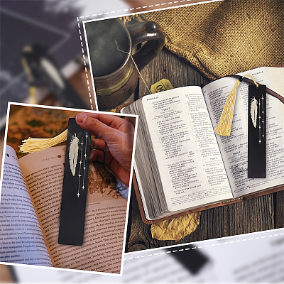 Stainless Steel Bookmarks AJEW-WH0367-04-1