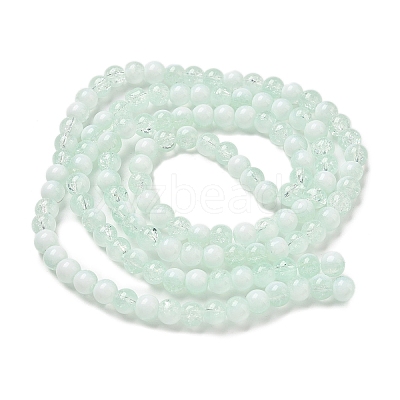 Crackle Glass Beads X1-GLAA-U001-6mm-01-1